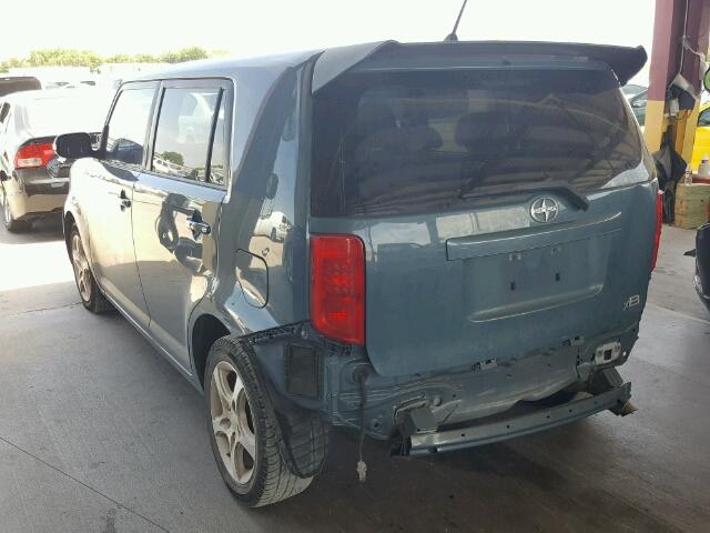 JTLKE50EX81014601 - 2008 TOYOTA SCION XB Теңіз көгі фото 3