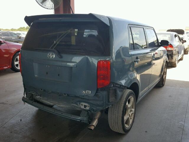 JTLKE50EX81014601 - 2008 TOYOTA SCION XB Теңіз көгі фото 4