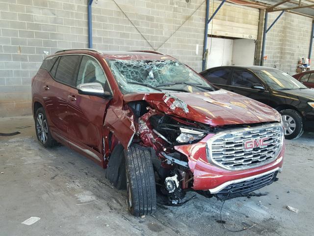 3GKALXEX6JL286682 - 2018 GMC TERRAIN DE MAROON photo 1