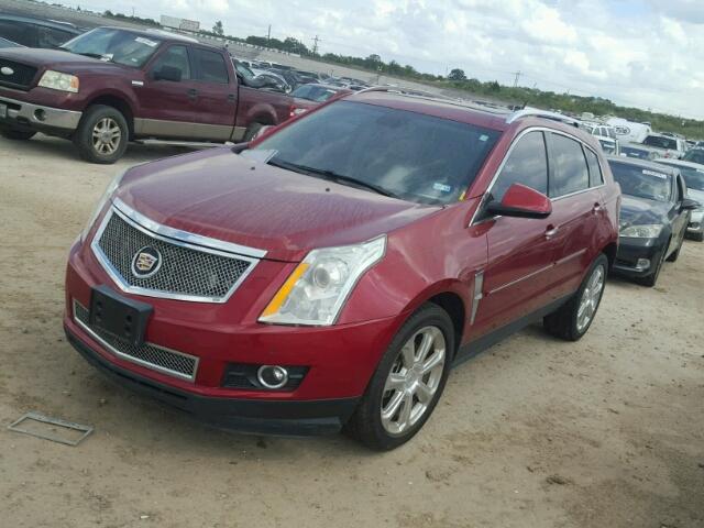 3GYFNBE30CS620705 - 2012 CADILLAC SRX RED photo 2