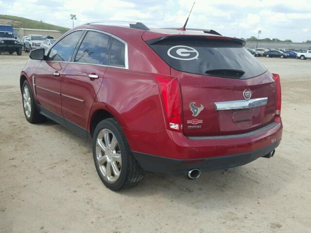 3GYFNBE30CS620705 - 2012 CADILLAC SRX RED photo 3