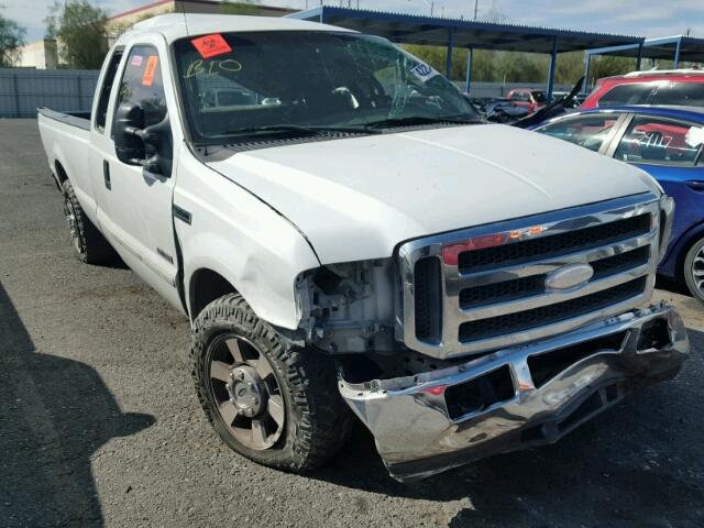 1FTSX20P06EA94521 - 2006 FORD F250 SUPER WHITE photo 1