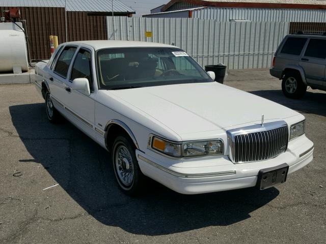 1LNLM81W0TY703098 - 1996 LINCOLN TOWN CAR E WHITE photo 1