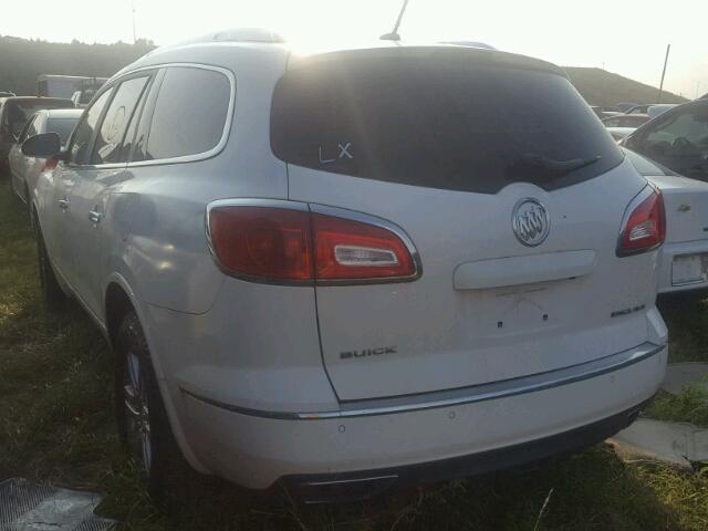 5GAKRAKD7FJ280654 - 2015 BUICK ENCLAVE WHITE photo 3