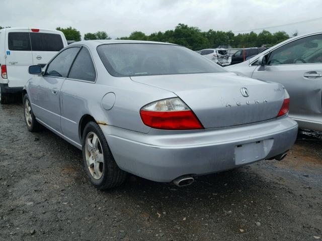 19UYA42423A005692 - 2003 ACURA 3.2CL SILVER photo 3