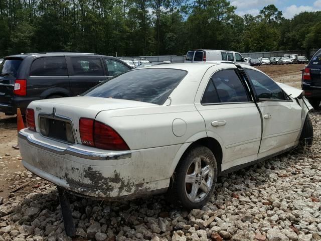 1LNHM87AX2Y690215 - 2002 LINCOLN LS 白色 照片 4