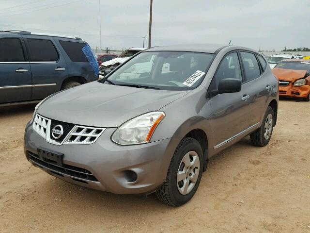 JN8AS5MT5CW267401 - 2012 NISSAN ROGUE GRAY photo 2