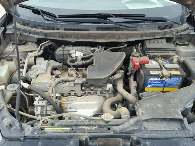 JN8AS5MT5CW267401 - 2012 NISSAN ROGUE GRAY photo 7