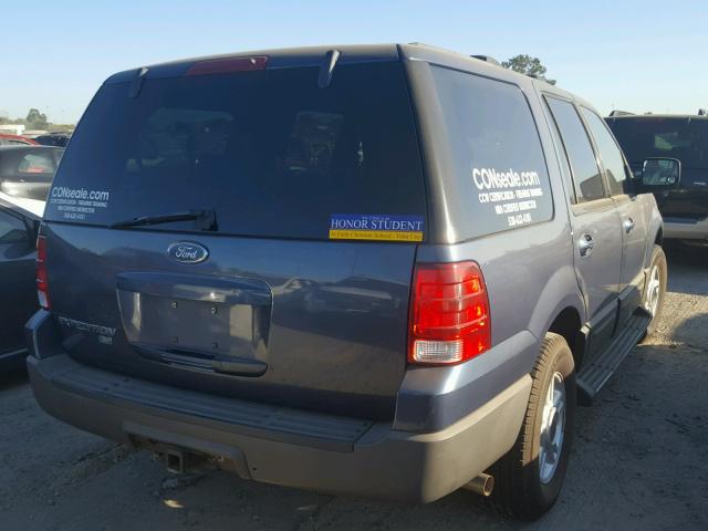 1FMPU16L13LA34666 - 2003 FORD EXPEDITION BLUE photo 4