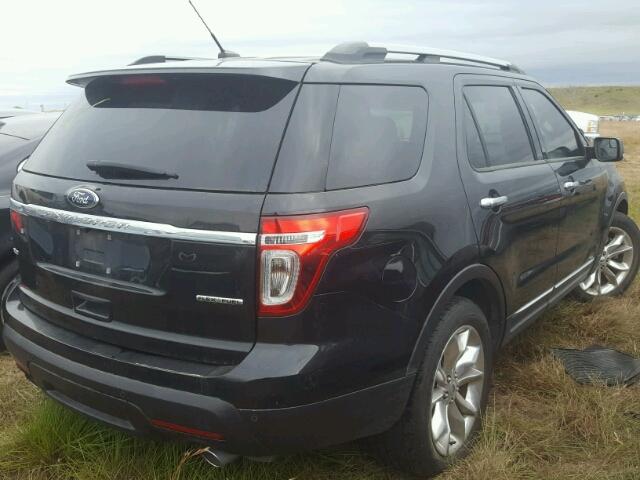 1FM5K7D80DGB77231 - 2013 FORD EXPLORER BLACK photo 4