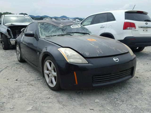 JN1AZ34D24M101597 - 2004 NISSAN 350Z COUPE BLACK photo 1