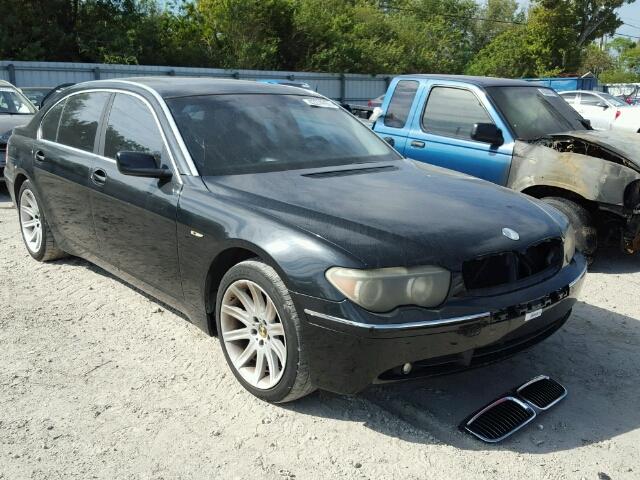 WBAGN63424DS47713 - 2004 BMW 745 LI BLACK photo 1