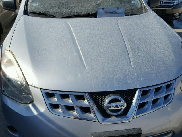 JN8AS5MT9CW602451 - 2012 NISSAN ROGUE S SILVER photo 7