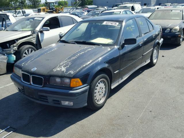 WBACB4316NFF84590 - 1992 BMW 325 I AUTO BLACK photo 2