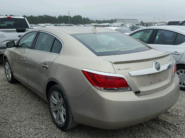 1G4GC5EC4BF109479 - 2011 BUICK LACROSSE C GOLD photo 3