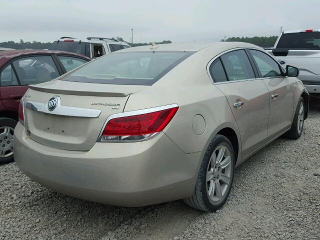 1G4GC5EC4BF109479 - 2011 BUICK LACROSSE C GOLD photo 4