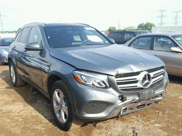 WDC0G4KB7HV006114 - 2017 MERCEDES-BENZ GLC 300 4M SILVER photo 1