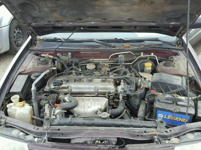 1N4BU31D5VC269915 - 1997 NISSAN ALTIMA BURGUNDY photo 7