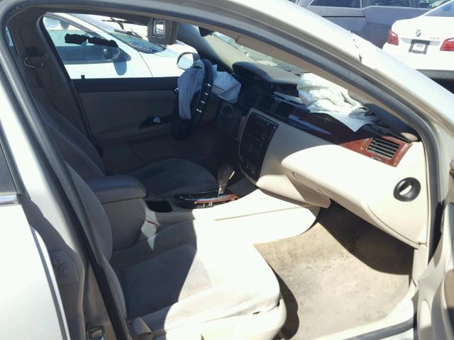 2G1WB58K389119016 - 2008 CHEVROLET IMPALA LS BEIGE photo 5