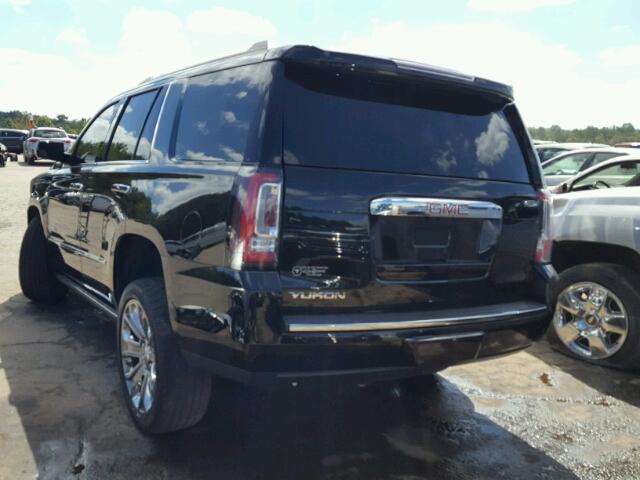 1GKS1CKJ4GR461614 - 2016 GMC YUKON BLACK photo 3