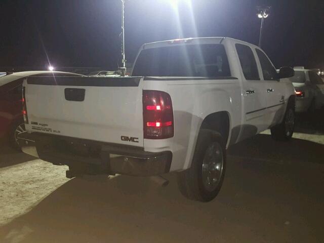 3GTP1VE07BG143026 - 2011 GMC SIERRA WHITE photo 4