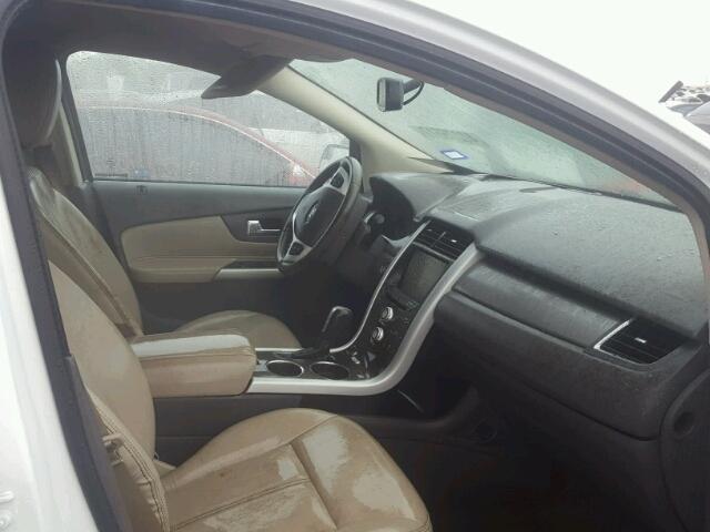 2FMDK3JC3EBB38395 - 2014 FORD EDGE Beyaz fotoğraf 5