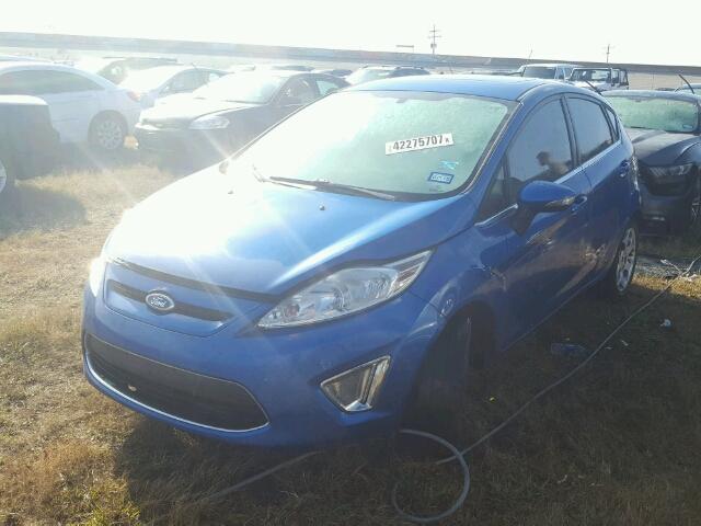 3FADP4FJ9BM132538 - 2011 FORD FIESTA BLUE photo 2