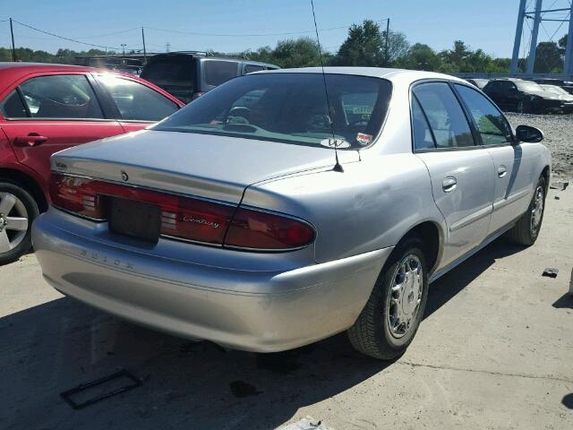 2G4WS52J741181188 - 2004 BUICK CENTURY CU SILVER photo 4