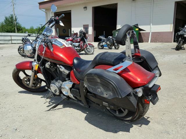 JYAVP33E3EA010013 - 2014 YAMAHA XVS1300 CU RED photo 3