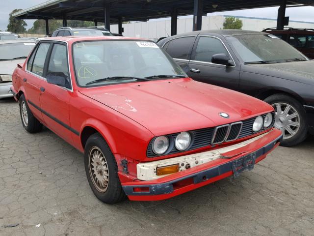 WBAAD2305K8849929 - 1989 BMW 325 I AUTO RED photo 1