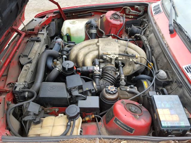 WBAAD2305K8849929 - 1989 BMW 325 I AUTO RED photo 7