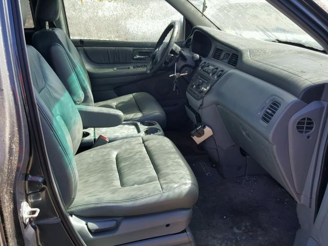 5FNRL18014B036232 - 2004 HONDA ODYSSEY EX GREEN photo 5