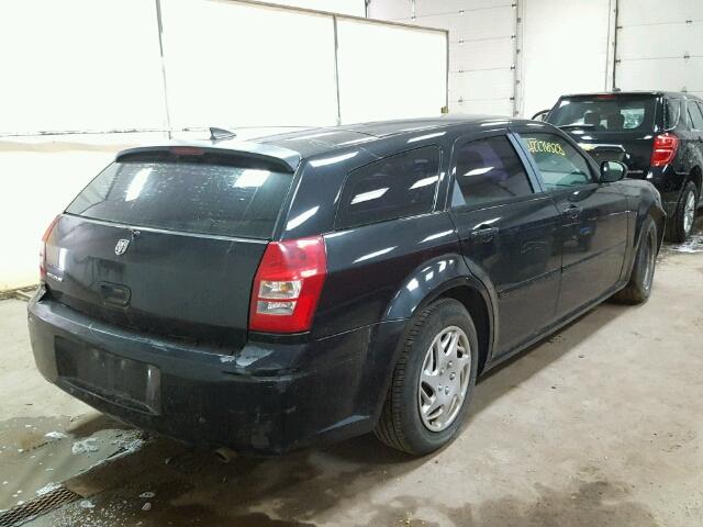 2D4FV47T36H271192 - 2006 DODGE MAGNUM SE GRAY photo 4