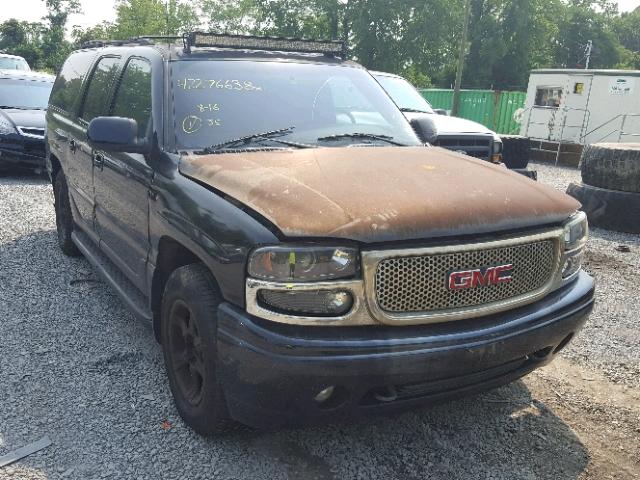 1GKFK66U22J293855 - 2002 GMC DENALI XL BLACK photo 1