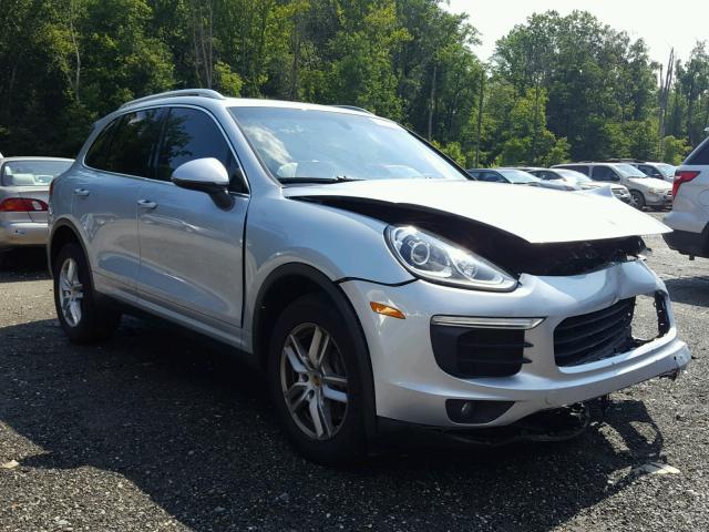 WP1AA2A2XGKA08908 - 2016 PORSCHE CAYENNE SILVER photo 1