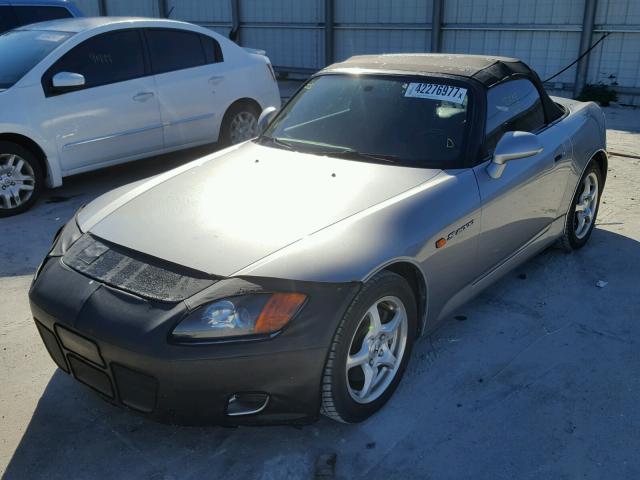 JHMAP11451T003305 - 2001 HONDA S2000 SILVER photo 2