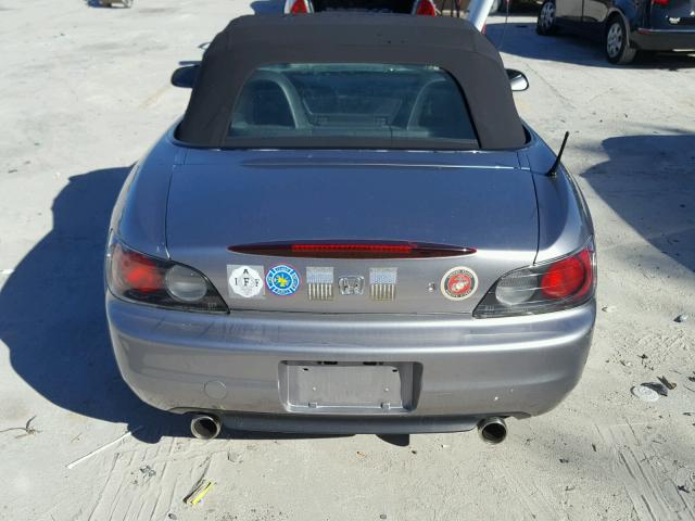 JHMAP11451T003305 - 2001 HONDA S2000 SILVER photo 6