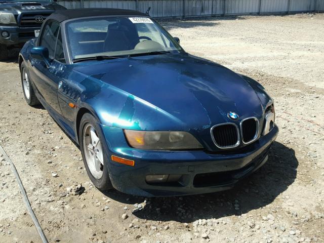 4USCH732XVLB78707 - 1997 BMW Z3 1.9 GREEN photo 1