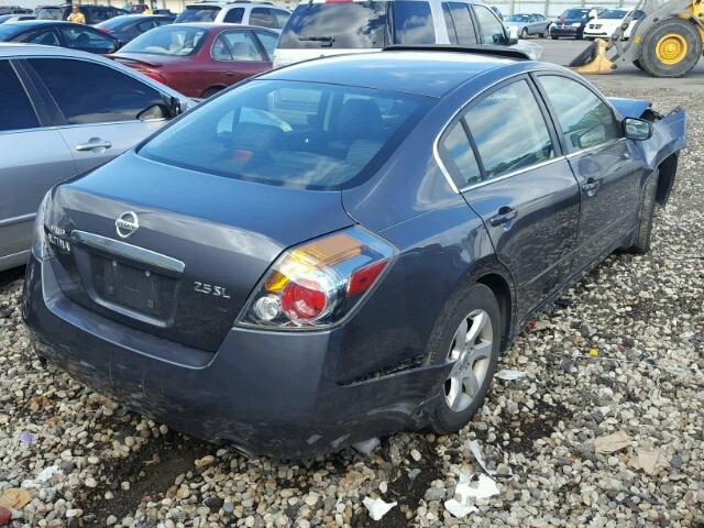 1N4AL21E08C254972 - 2008 NISSAN ALTIMA 2.5 GRAY photo 4