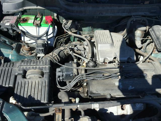 JHLRD1867XC007467 - 1999 HONDA CR-V EX GREEN photo 7