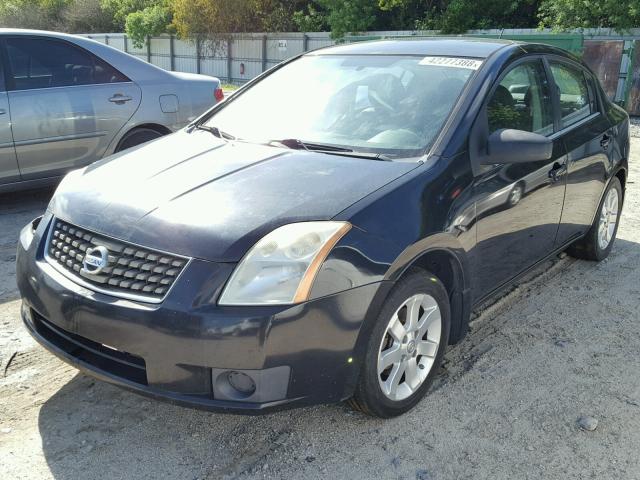 3N1AB61E07L633237 - 2007 NISSAN SENTRA 2.0 BLACK photo 2