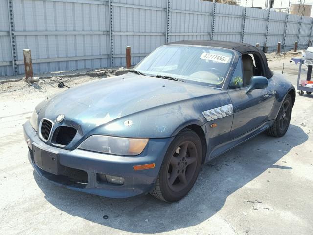 4USCJ3320WLC11583 - 1998 BMW Z3 2.8 GREEN photo 2