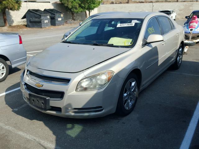 1G1ZH57B79F187468 - 2009 CHEVROLET MALIBU 1LT 金色 照片 2