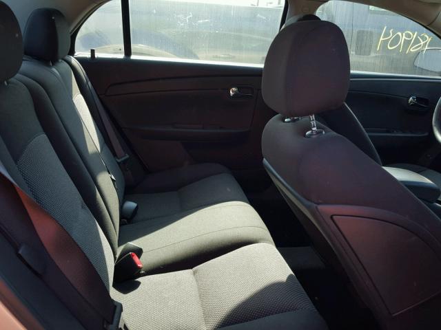 1G1ZH57B79F187468 - 2009 CHEVROLET MALIBU 1LT 金色 照片 6