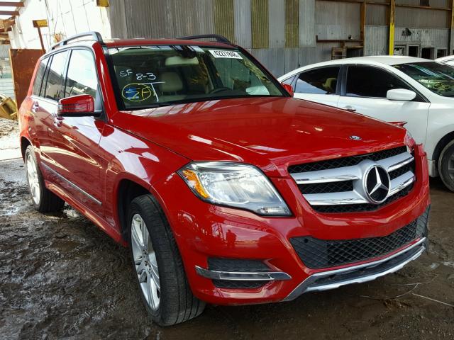 WDCGG8JBXFG433361 - 2015 MERCEDES-BENZ GLK 350 4M RED photo 1