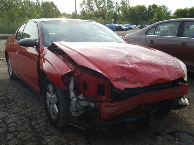 2G1WM15K169293607 - 2006 CHEVROLET MONTE CARL 红色 照片 1