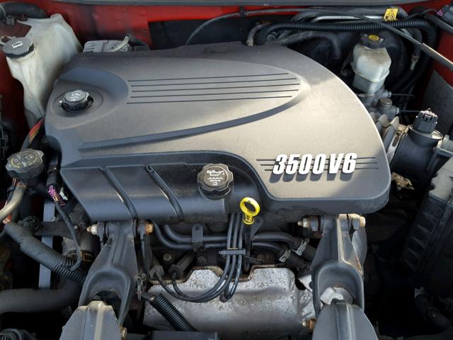 2G1WM15K169293607 - 2006 CHEVROLET MONTE CARL 红色 照片 7