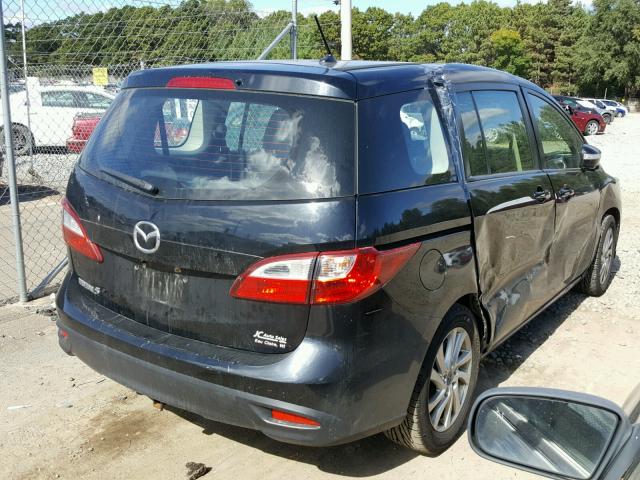 JM1CW2BL9D0148328 - 2013 MAZDA 5 BLUE photo 4