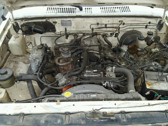 JM2UF6129H0113617 - 1987 MAZDA B2600 CAB WHITE photo 7