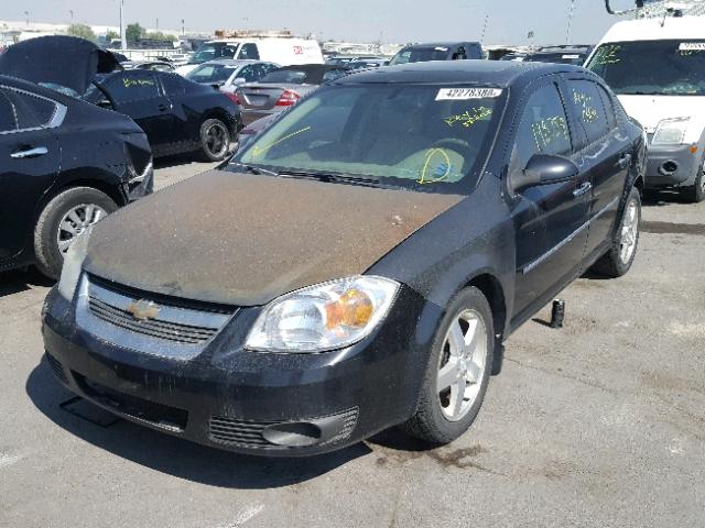 1G1AZ55F467733648 - 2006 CHEVROLET COBALT LTZ BLACK photo 2